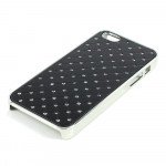 Wholesale iPhone 5  5S Star Diamond Chrome Case (Black)